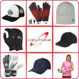 Subasta Lote 446P2V004/17 guantes y gorras (ENVIO GRATIS)