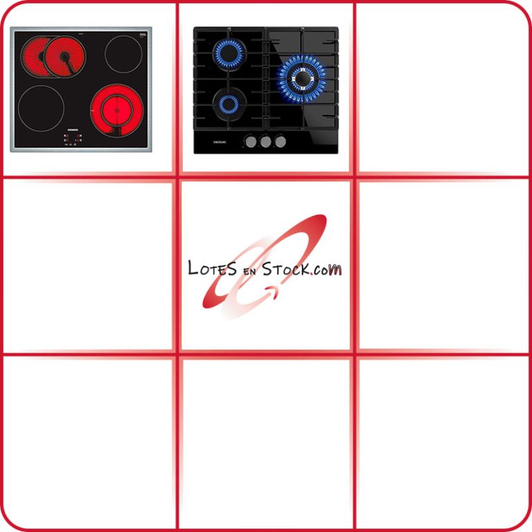 Lote 448P50V03/2 electrodomésticos gas inducción